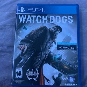 WATCH DOGS ps4 game